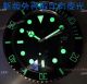 New 2017 Upgraded Replica Rolex Submariner w cyclops Wall Clock Rose Gold Black Face 34mm (2)_th.jpg
